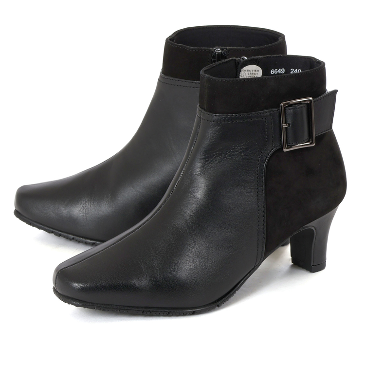 その他（国内ﾌﾞﾗﾝﾄﾞ）　(ｿﾉﾀｺｸﾅｲ) |PIEDI NUDI ピエディヌーディ レディース 本革 異素材コンビ ショートブーツ 6649