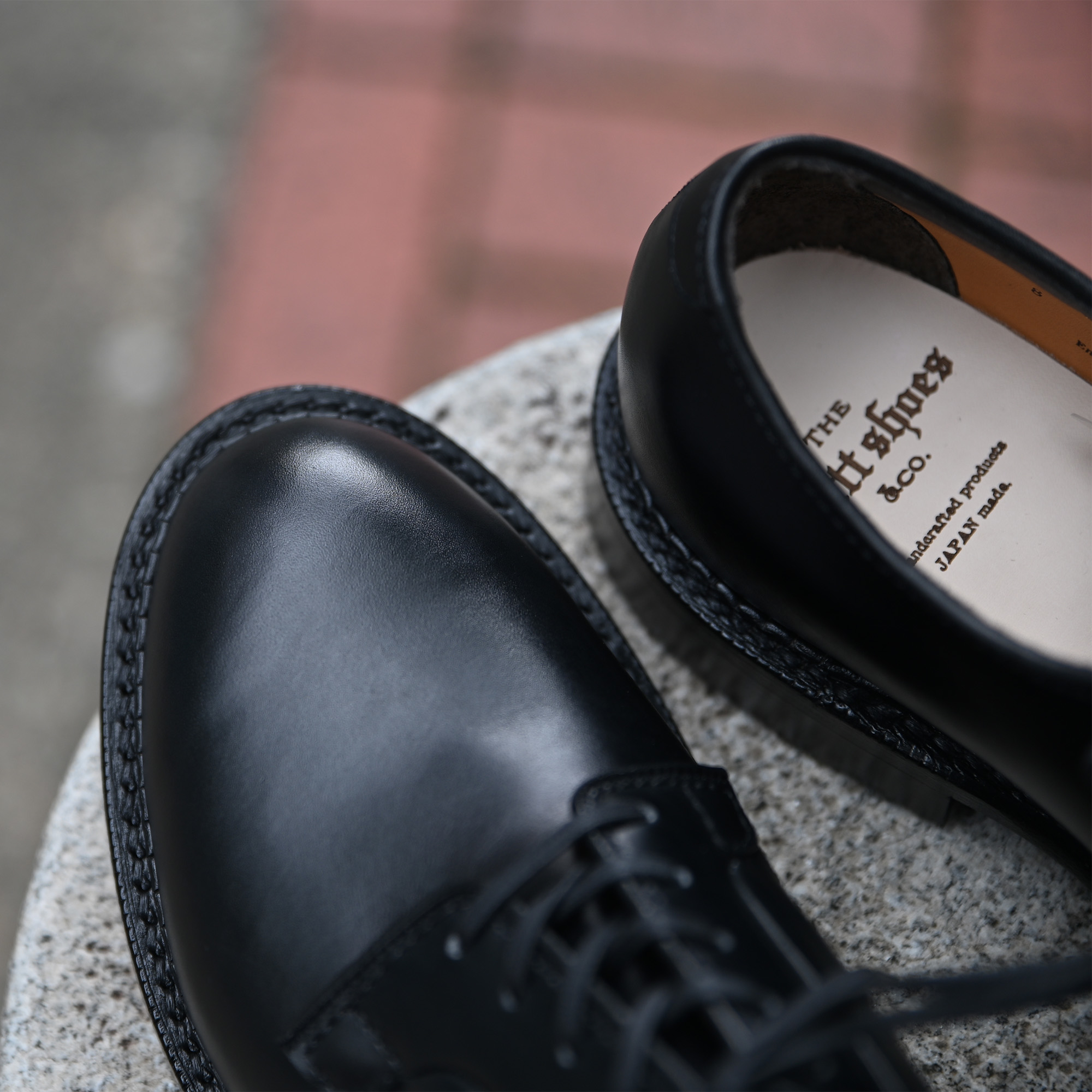 The Ruttshoes &Co ラッドシューズ MILES マイルス プレーントゥ ブラック / The Ruttshoes &Co（ ﾗｯﾄﾞｼｭｰｽﾞ） | NEXT FOCUS ONLINE STORE