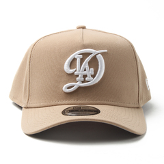 NEW ERA(ﾆｭｰｴﾗ) |【海外限定 日本未発売】NEW ERA ニューエラ 9FORTY A-Frame MLB City Connect Los Angeles Dodgers 60578827 キャメル