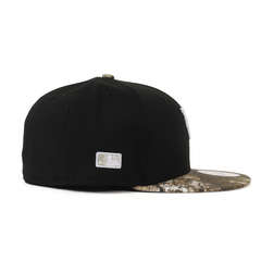 NEW ERA(ﾆｭｰｴﾗ) |【海外限定 日本未発売】ドジャース キャップ 帽子NEW ERA ニューエラ 59FIFTY Los Angeles Dodgers UPSIDE DOWN ブラック/カモ