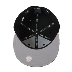 NEW ERA(ﾆｭｰｴﾗ) |【海外限定 日本未発売】ドジャース キャップ 帽子NEW ERA ニューエラ 59FIFTY Los Angeles Dodgers UPSIDE DOWN ブラック/カモ