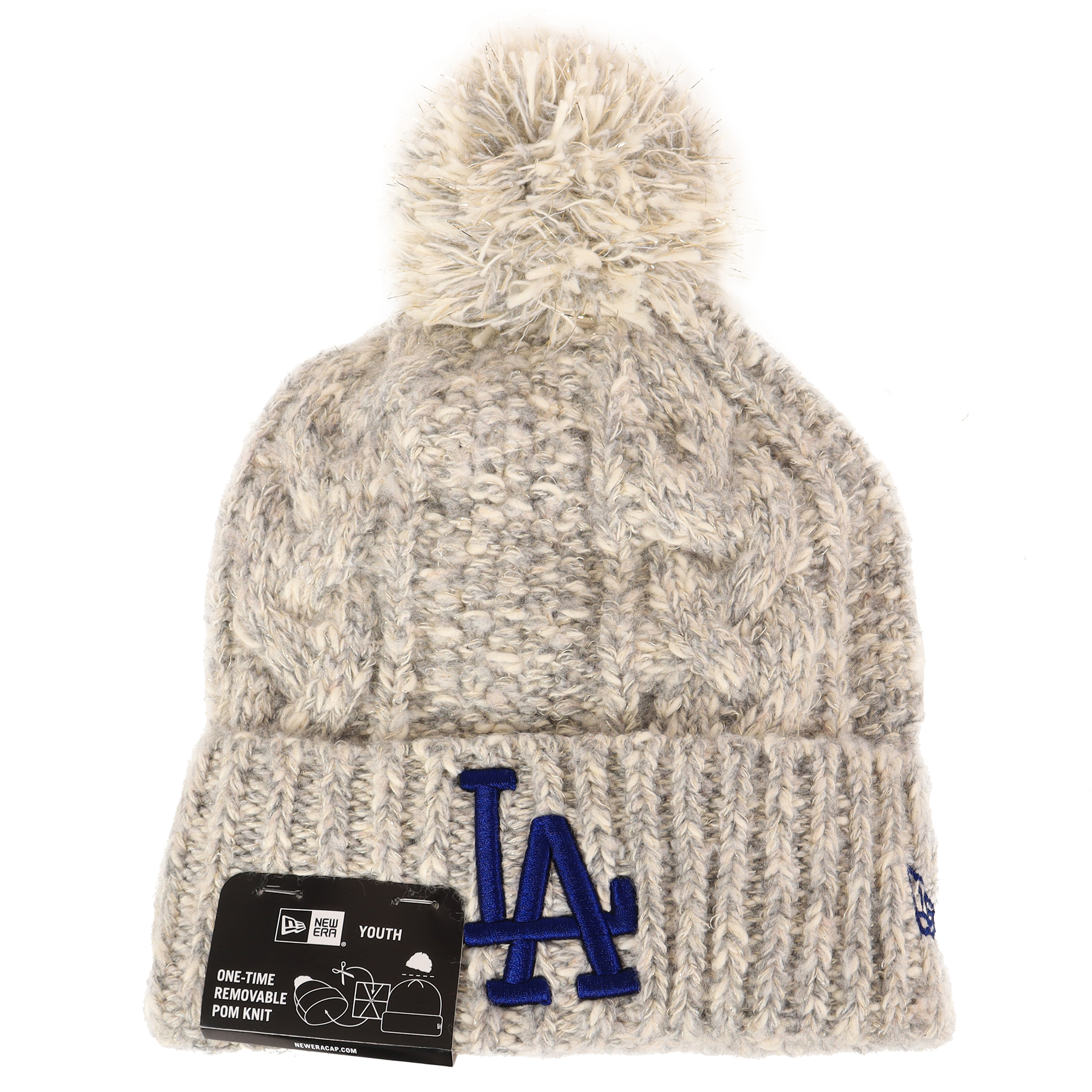 【NIKE】ロサンゼルスドジャース スウッシュ ニット帽ポンポン付 海外限定 日本未発売】NEW ERA ニューエラ ポンポンニット帽