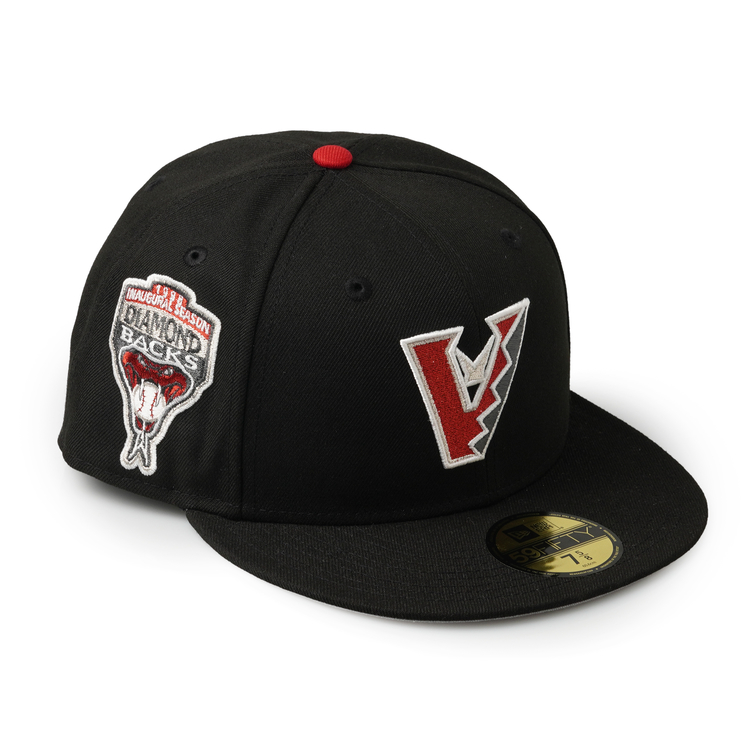 NEW ERA(ﾆｭｰｴﾗ) |【海外限定 日本未発売】アリゾナ ダイヤモンドバックス キャップ 帽子 NEW ERA ニューエラ アップサイドダウン 59FIFTY