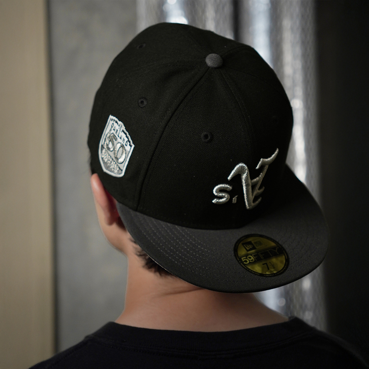 NEW ERA(ﾆｭｰｴﾗ) |【海外限定 日本未発売】アスレチックス キャップ 帽子 NEW ERA ニューエラ アップサイドダウン 59FIFTY