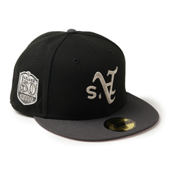 NEW ERA(ﾆｭｰｴﾗ) |【海外限定 日本未発売】アスレチックス キャップ 帽子 NEW ERA ニューエラ アップサイドダウン 59FIFTY