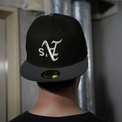 NEW ERA(ﾆｭｰｴﾗ) |【海外限定 日本未発売】アスレチックス キャップ 帽子 NEW ERA ニューエラ アップサイドダウン 59FIFTY