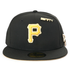 NEW ERA(ﾆｭｰｴﾗ) |【海外限定 日本未発売】ピッツバーグ パイレーツ キャップ 帽子 NEW ERA ニューエラ 59FIFTY Day 2025 ブラック